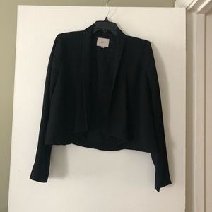 🆕 BLACK CROPPED BLAZER FROM THE LOFT